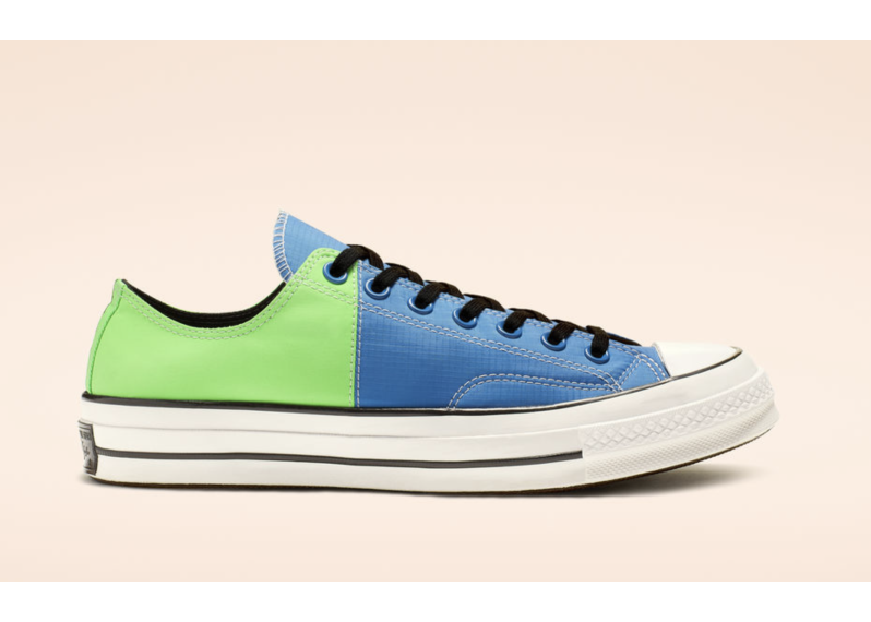 Chuck 70 Get Tubed Low Top Totally Blue Acid Green